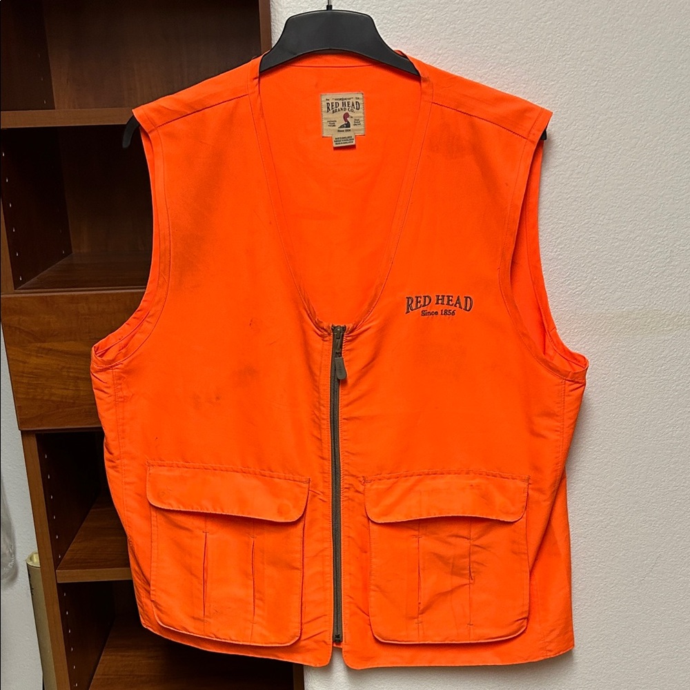 RedHead Bright Orange Field Vest
